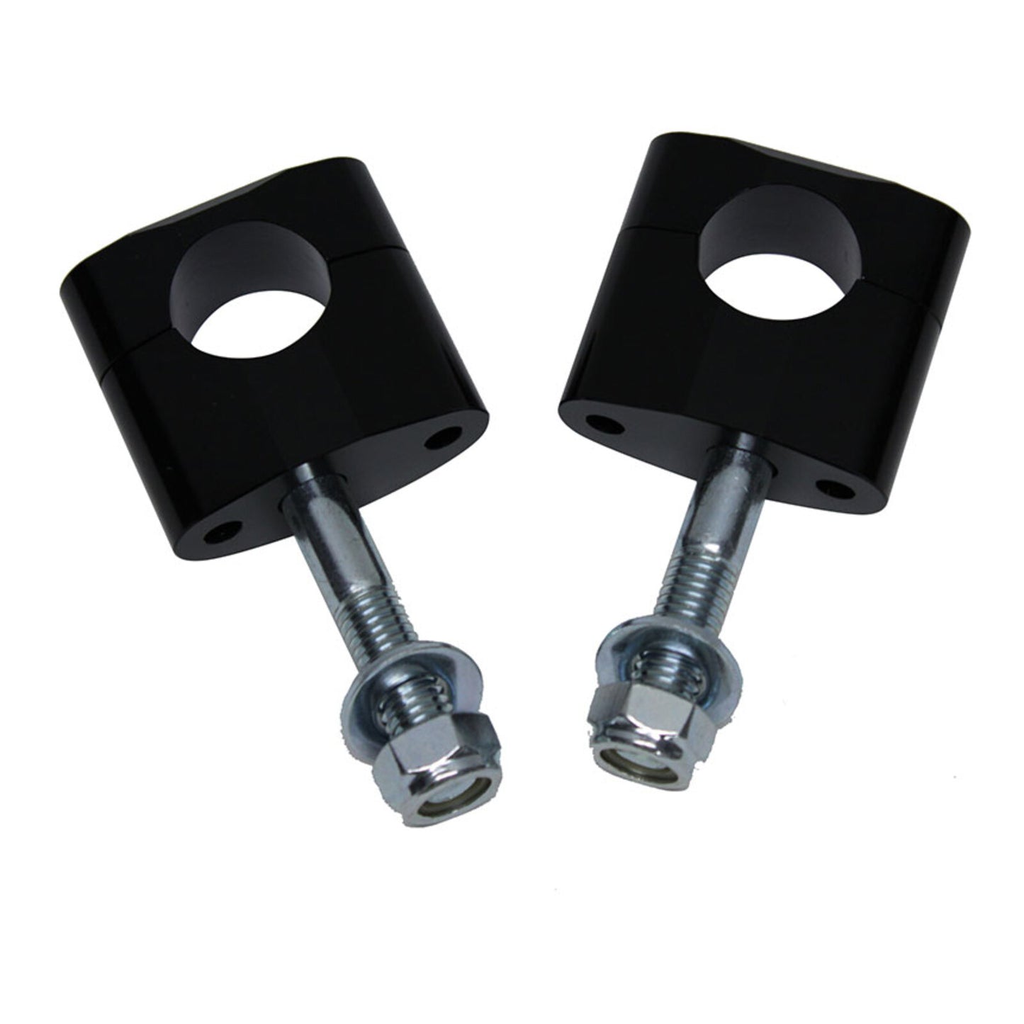 Whites Handlebar Mount 1-1/8" Taper Flat Black 12mm Bolt