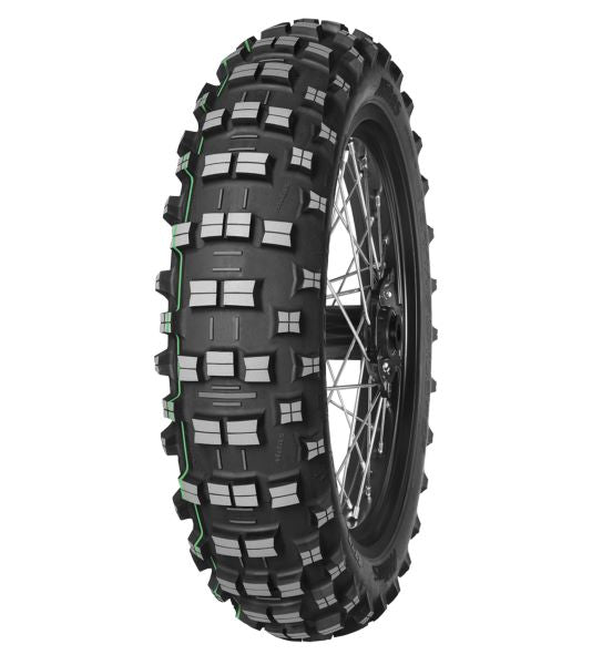 TerraForce Double green super soft low knob FIM tyre