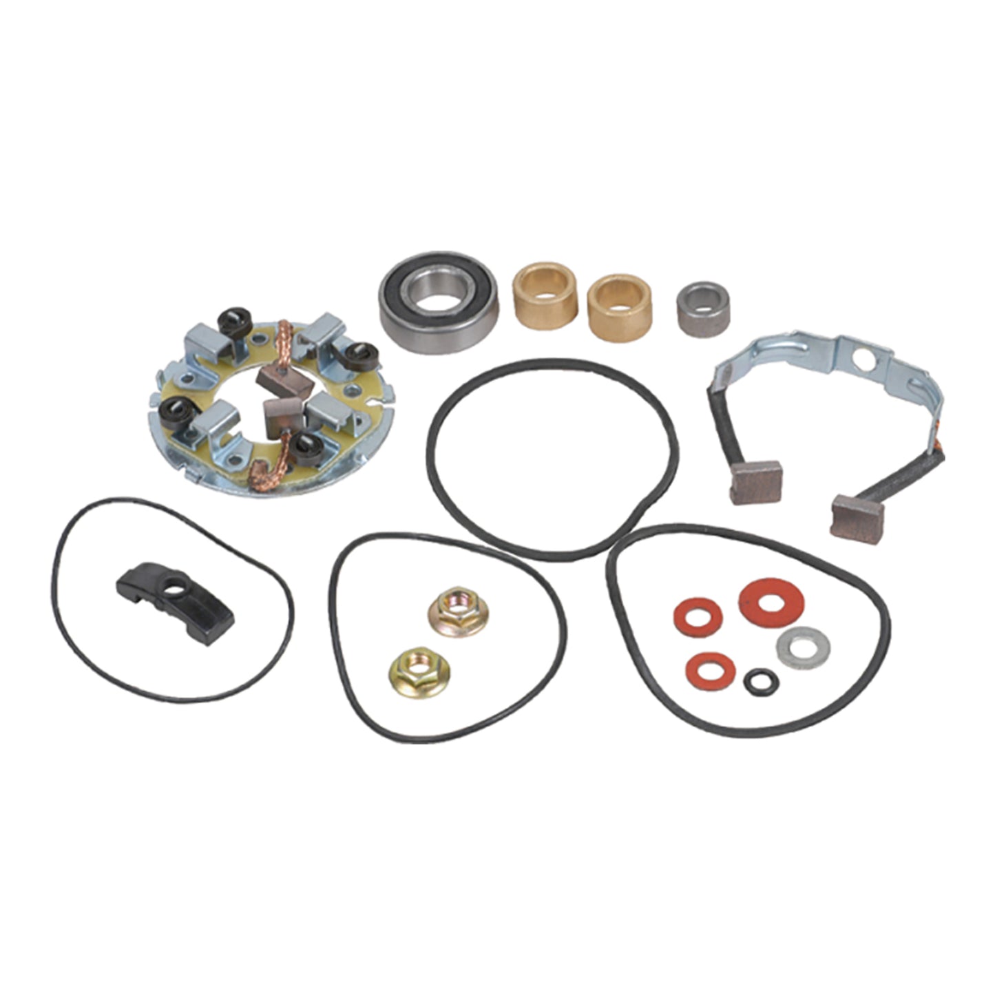 J&N Starter Motor Brush Kit (414-54027)