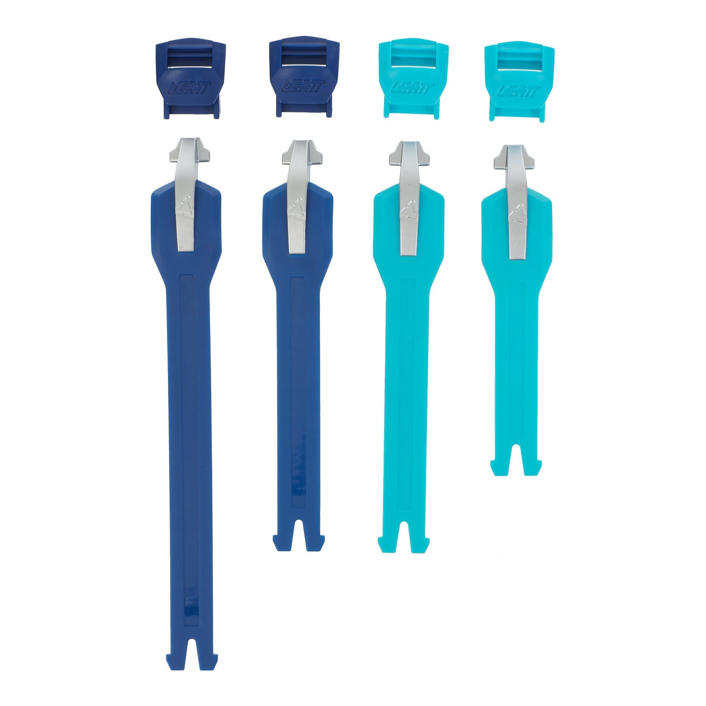 Leatt 4.5/5.5 Boot Strap Kit Flexlock 4-pcs - Aqua