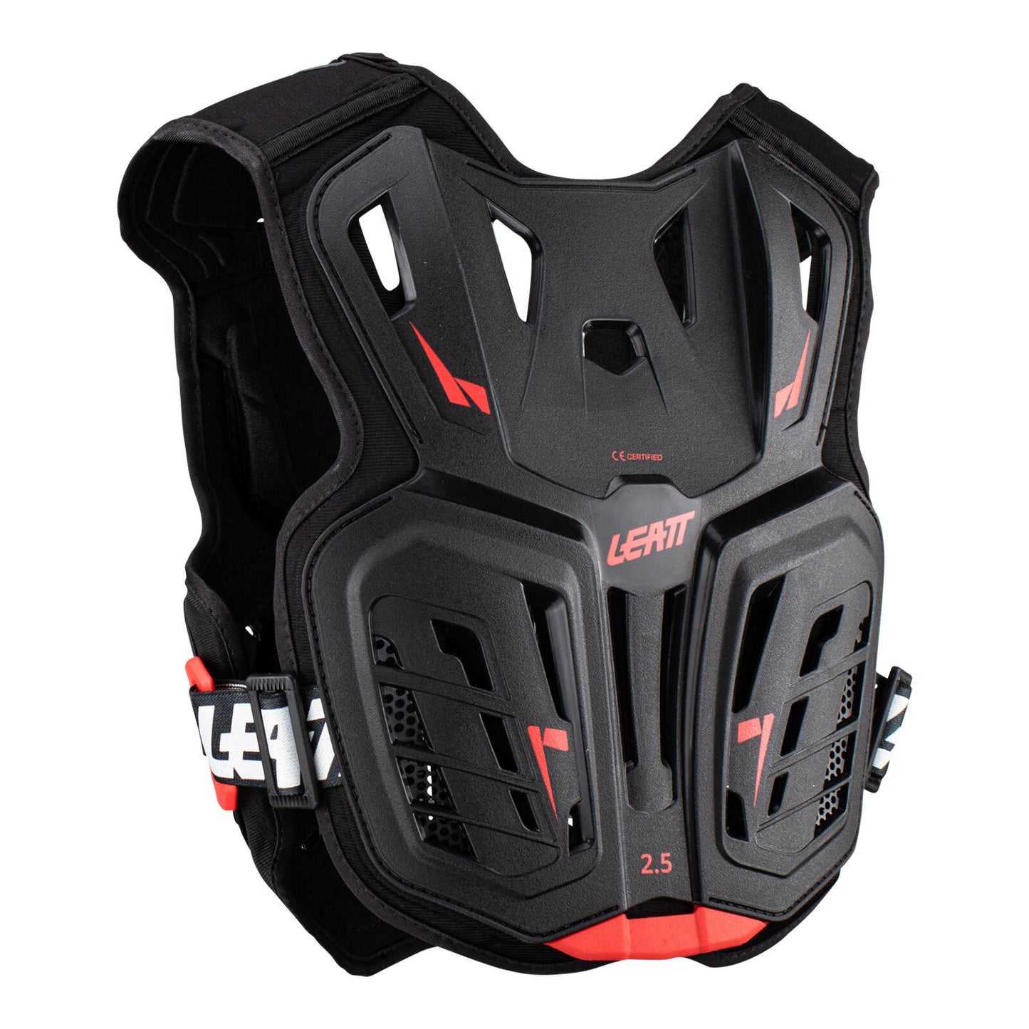 Leatt 2.5 Junior Chest Protector - Black / Red