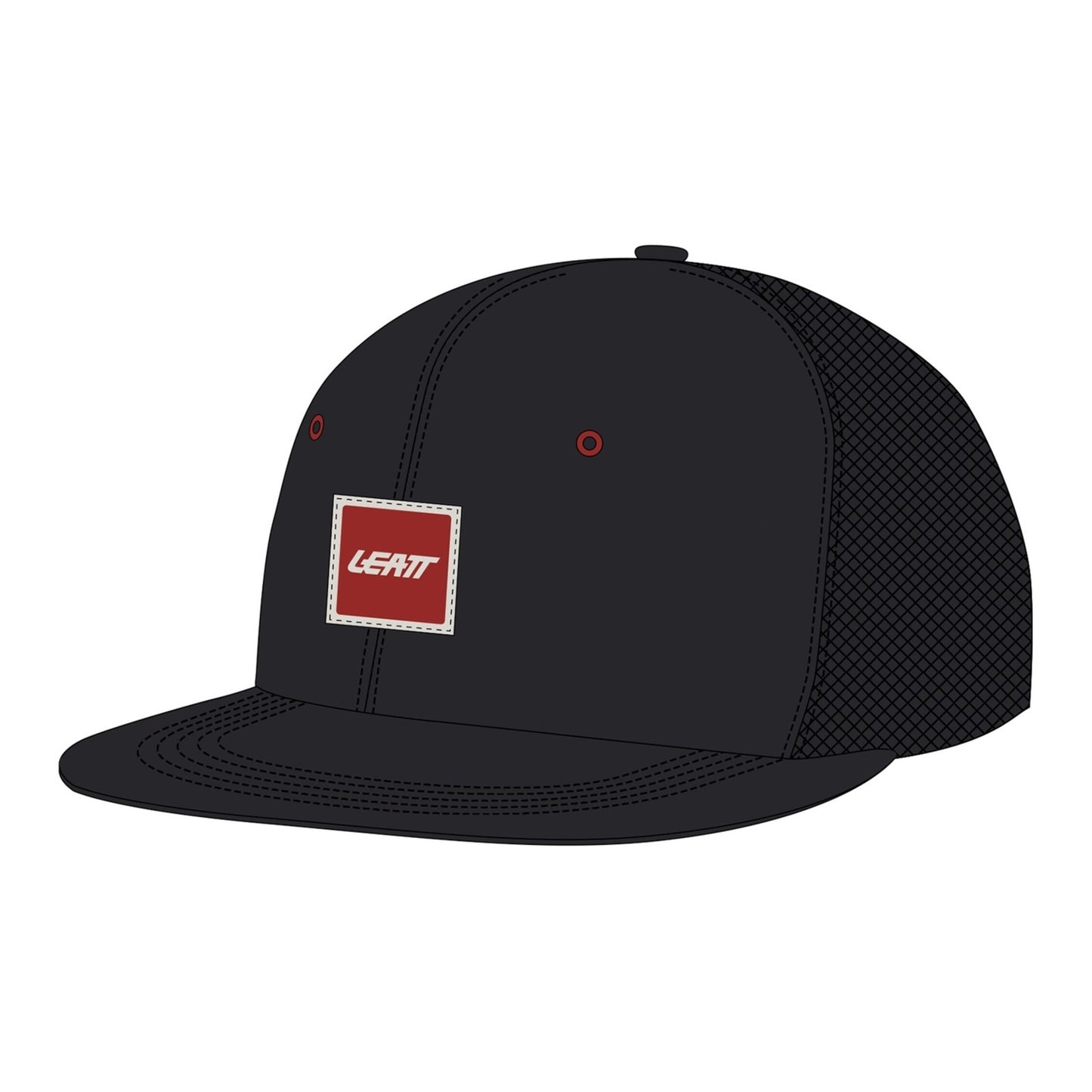 Leatt Trucker Tech Cap - Black (S-XL)