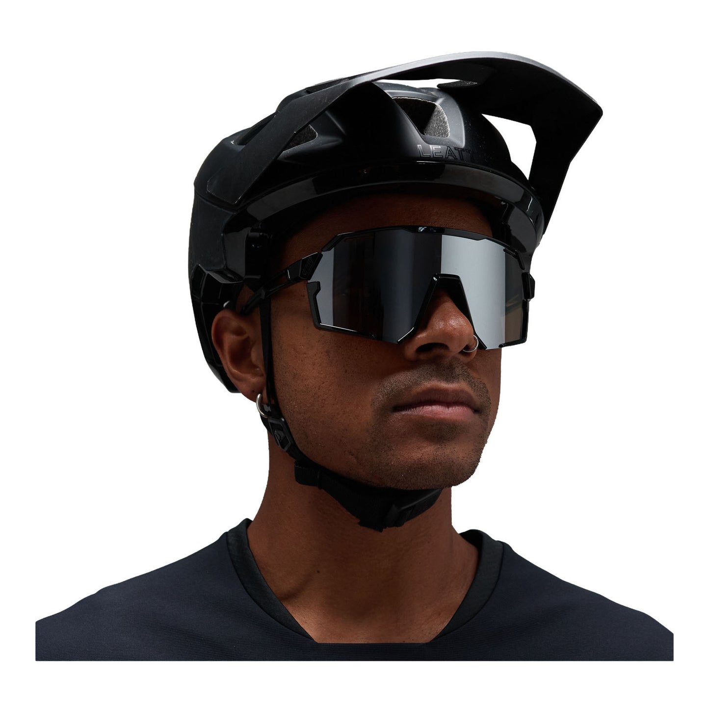 Leatt RideViz Pro Sunglasses - Black Iriz Silver 17 VLT