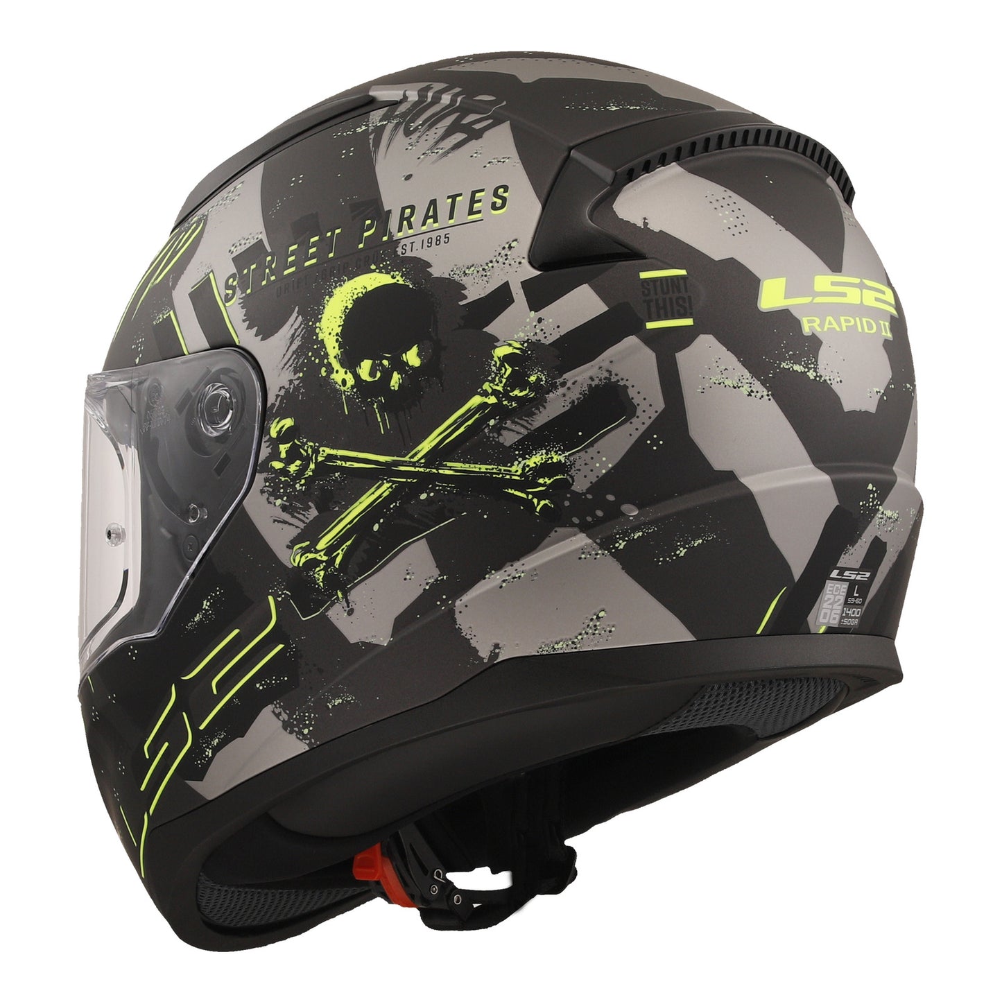 LS2 FF353 Rapid II Pirates Helmet 06