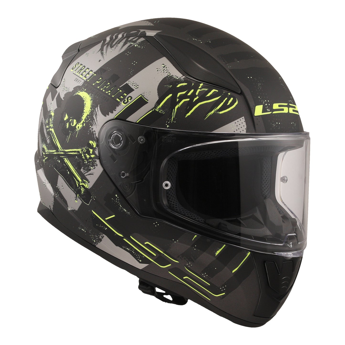 LS2 FF353 Rapid II Pirates Helmet 06
