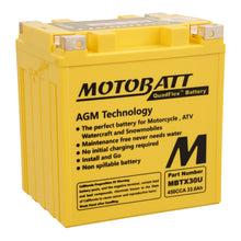 Motobatt Battery Quadflex AGM - MBTX30U