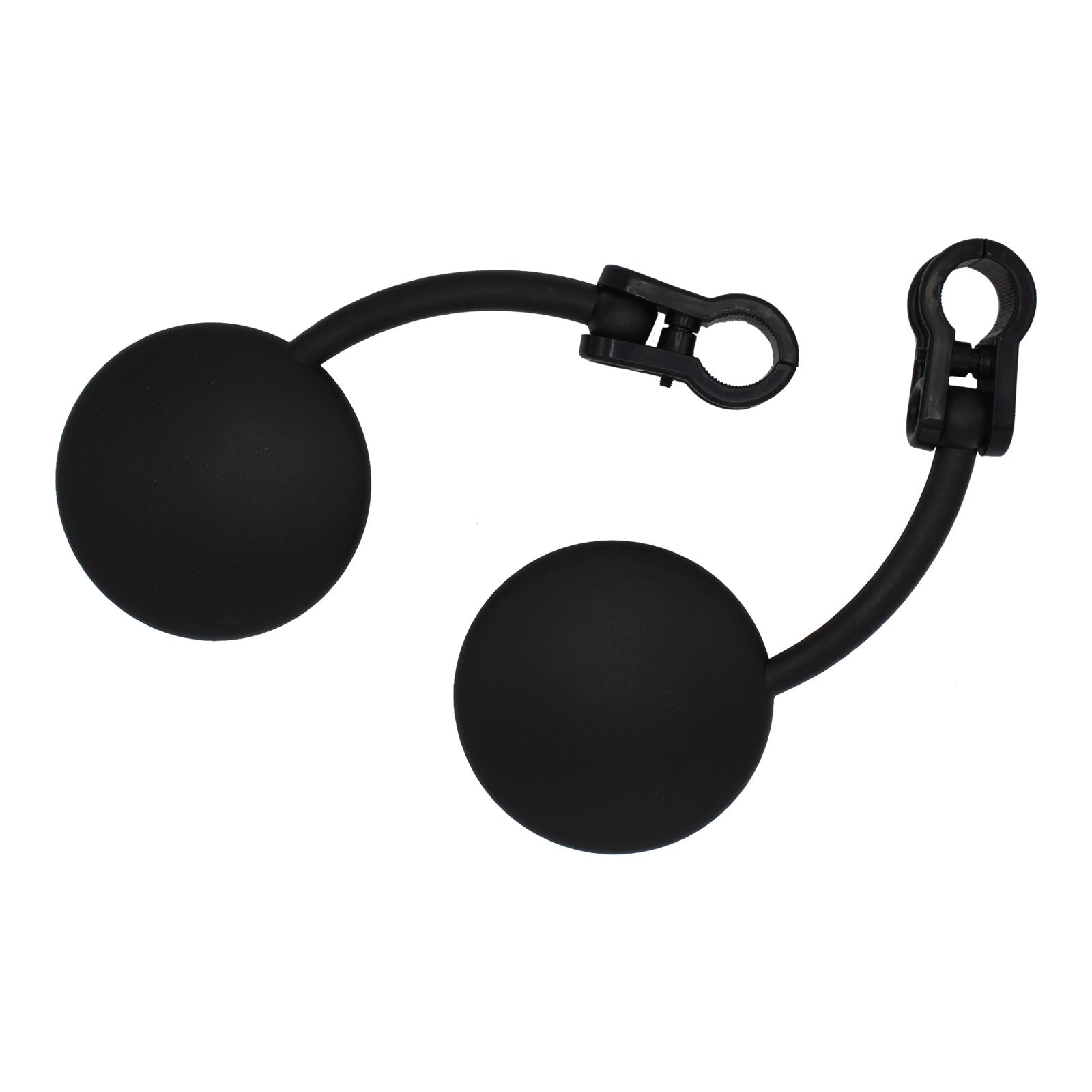 Whites Mirror Pair Universal Folding Enduro 7/8" Black