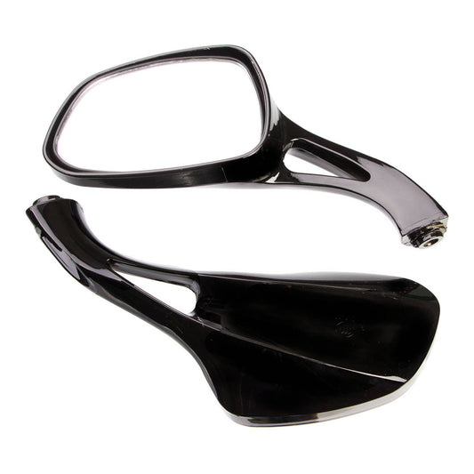 Whites Mirror - Suzuki AN125 Black (Pair)