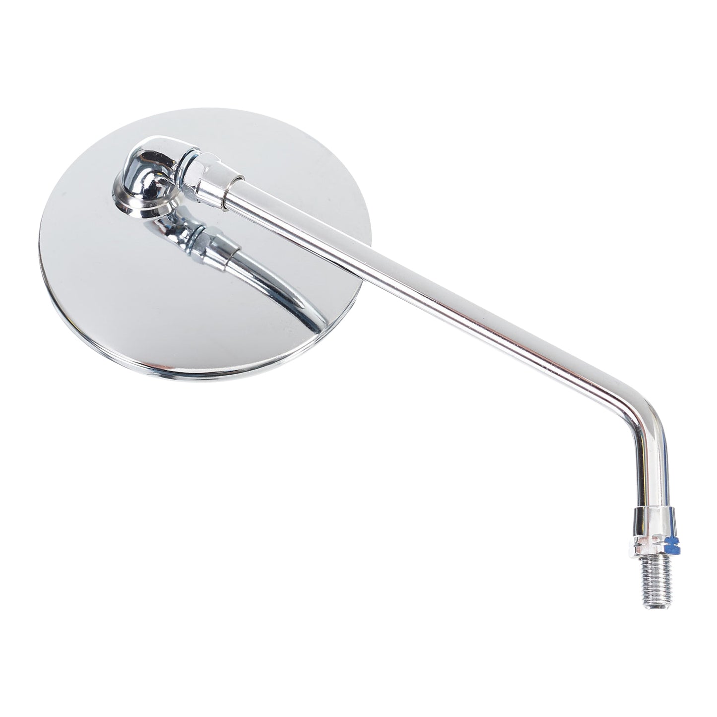 Whites Mirror - 10mm Universal RH Chrome Mirror - Left-Hand Thread