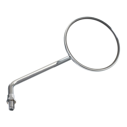 Whites Mirror - 10mm Universal RH Chrome Mirror - Left-Hand Thread