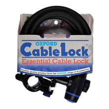 Oxford Cable Lock - 1.8m x 12mm (Smoke)