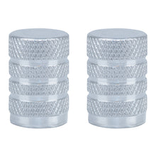 Oxford Gripper Valve Caps - Silver