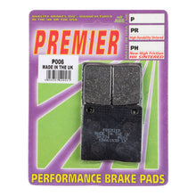 Premier Brake Pads - P Organic Standard