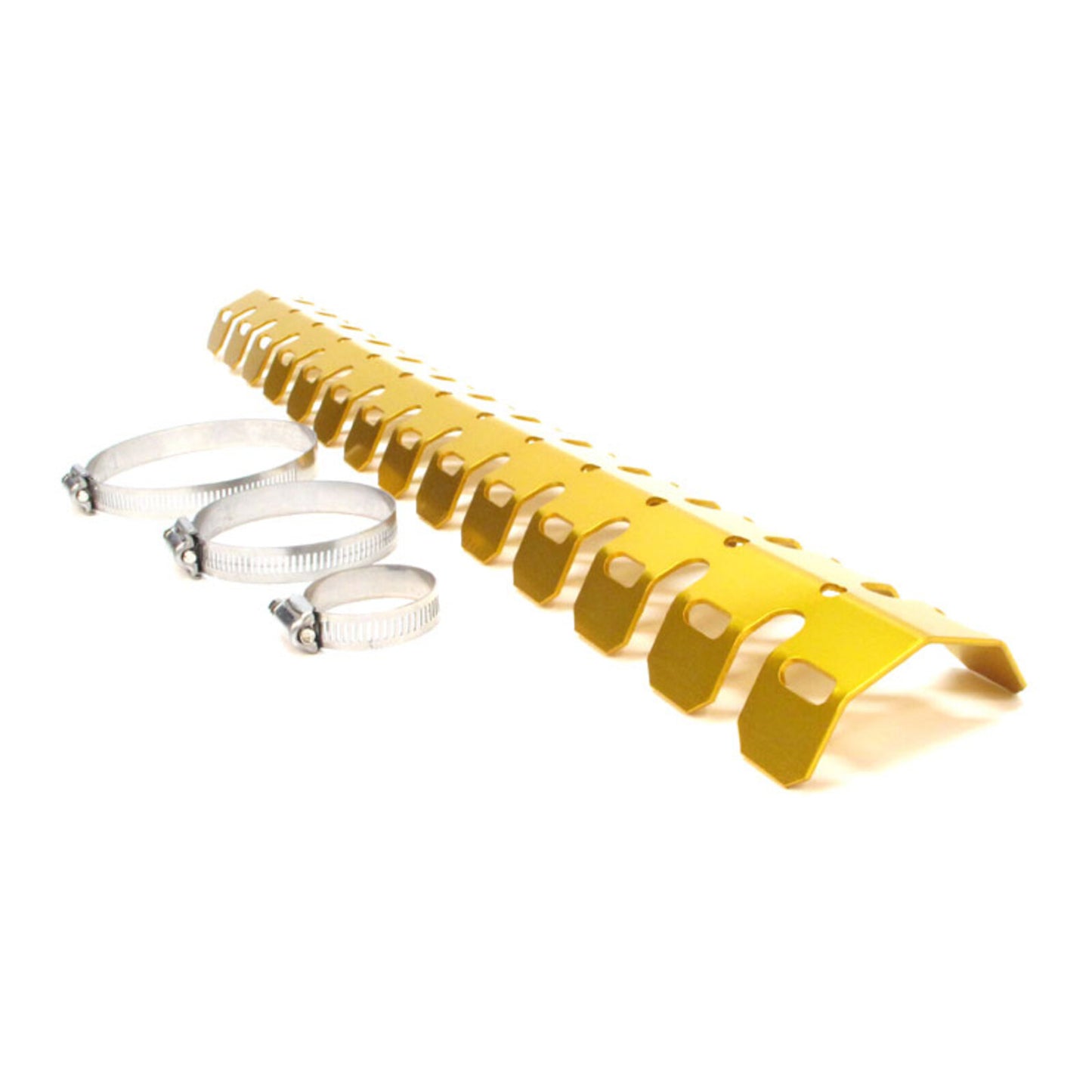 WHITES HEAD PIPE GUARD W/CLAMP - GLD