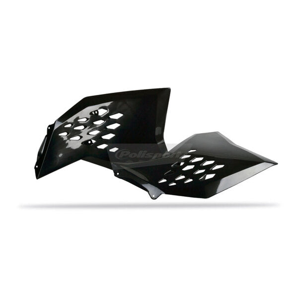 UFO Radiator covers KTM SX-SXF & EXC 08-11 black