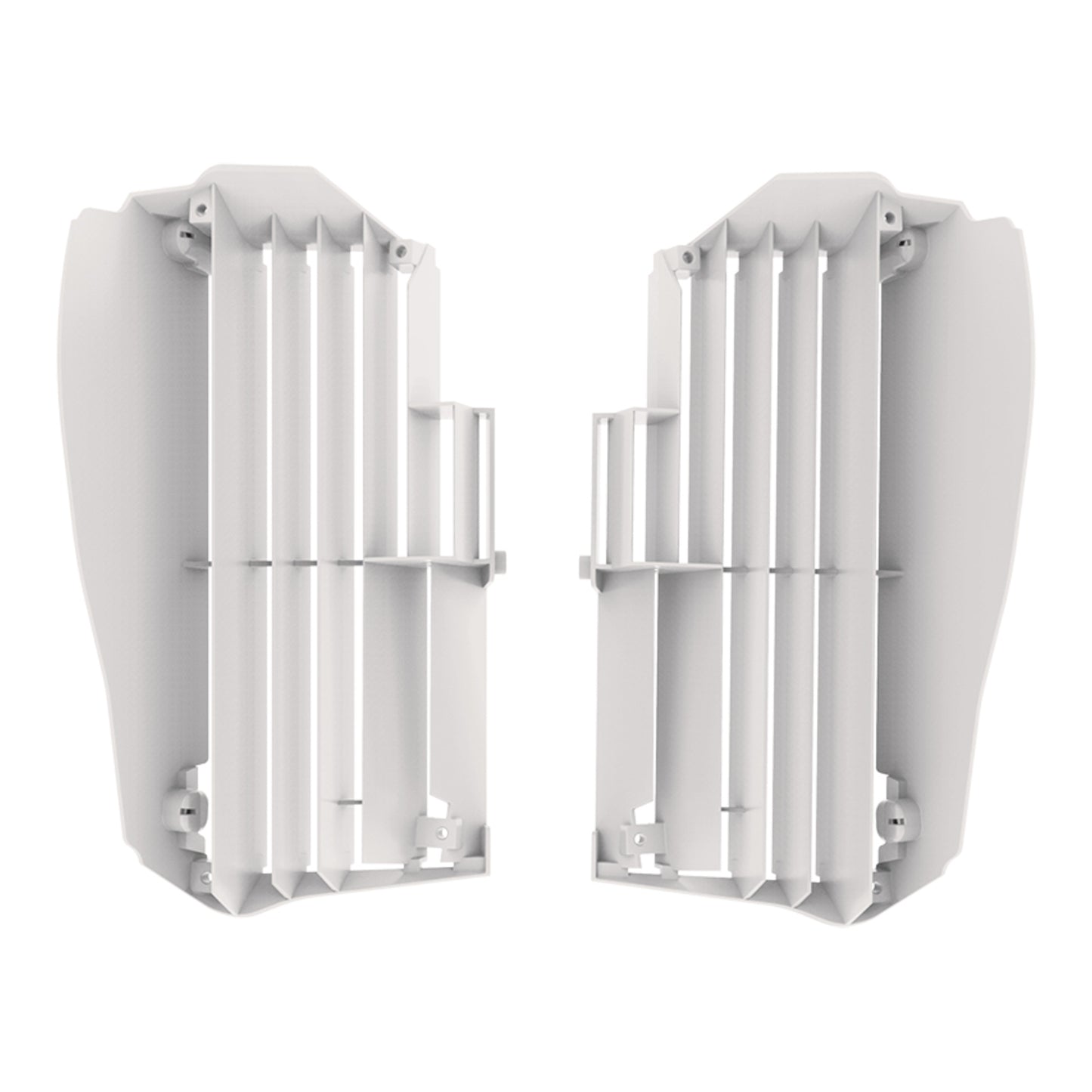 Polisport Radiator Louvers Yamaha YZ450F ('18-) - White