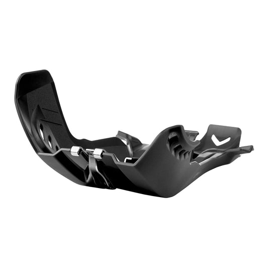 Polisport Fortress Skidplate w/ Link Guard SX/TC250 '19-'22 - Black