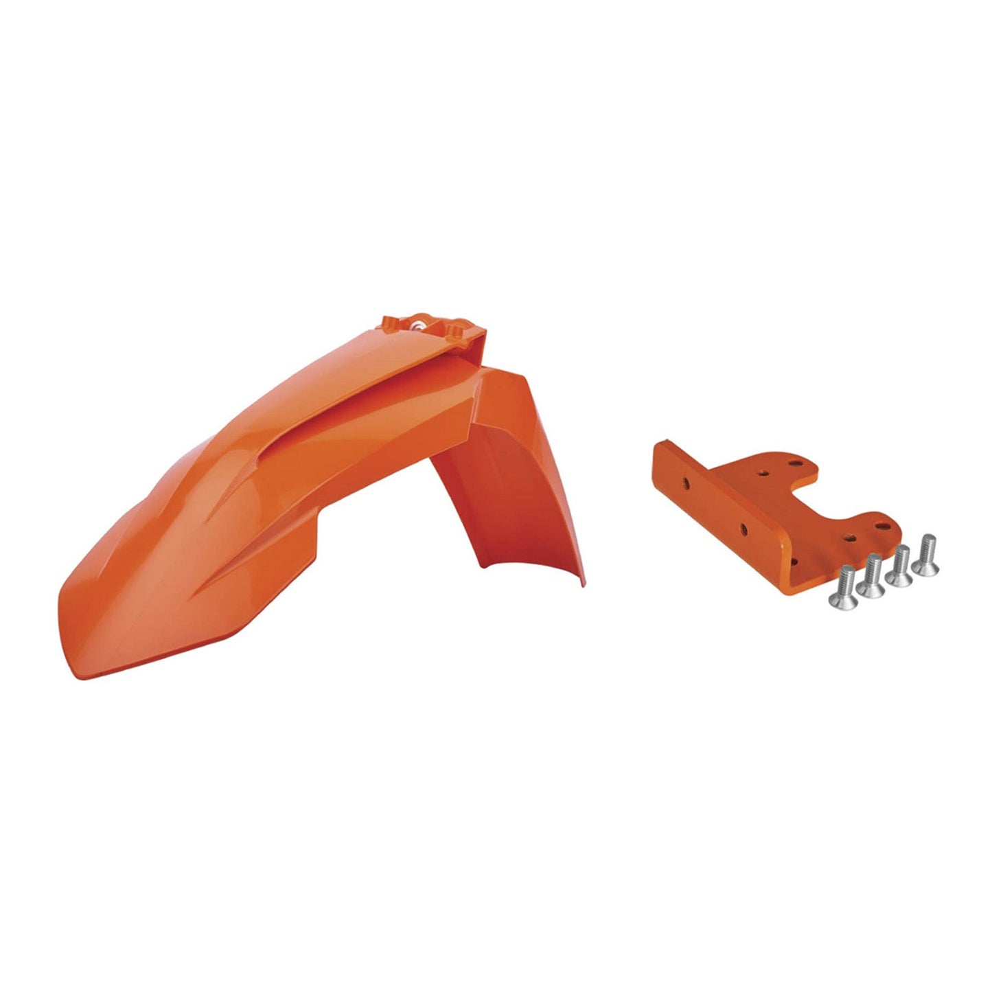Polisport Front Fender Adaptor Kit KTM - Orange