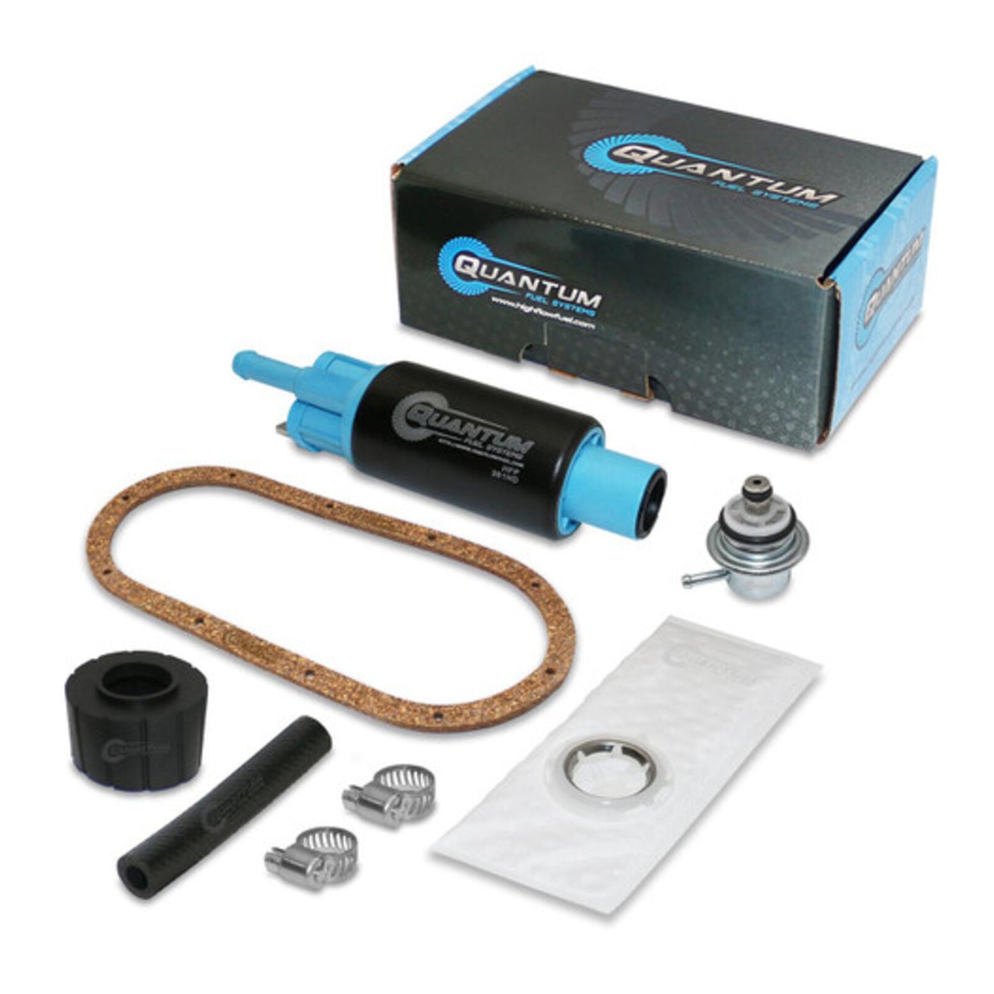 Quantum In-tank EFI Fuel Pump with Regulator, Tank Seal, Filter