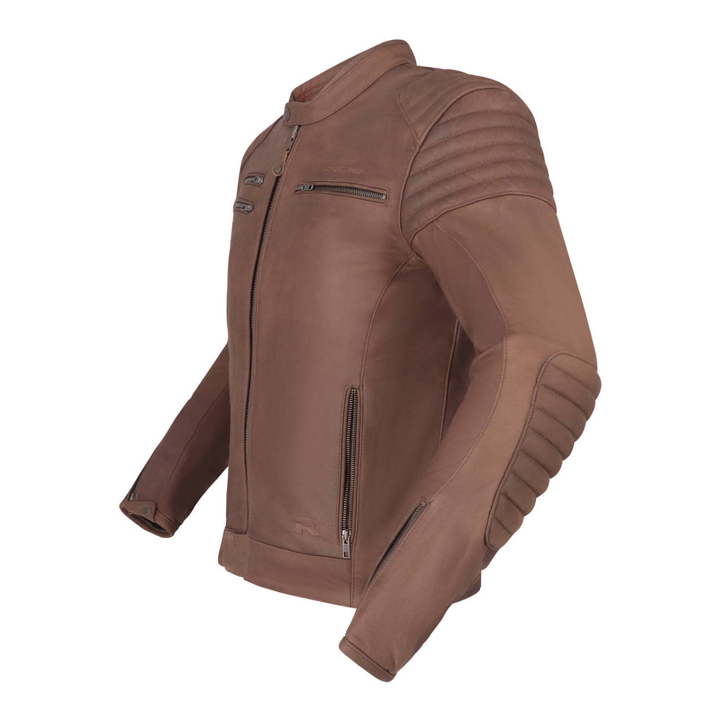 Richa Charleston Leather Jacket - Mahogany Brown (S / EU48 / 38")