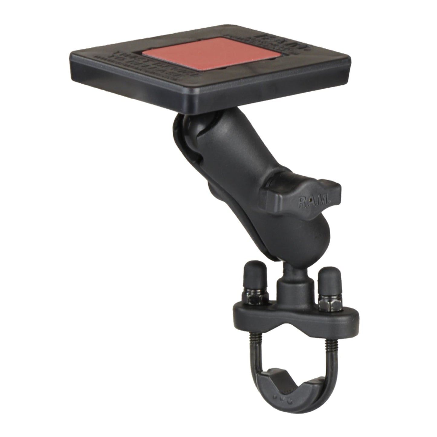 RAM POWER PLATE III RADAR DETECTOR MOUNT W/ H/BAR UBOLT BASE