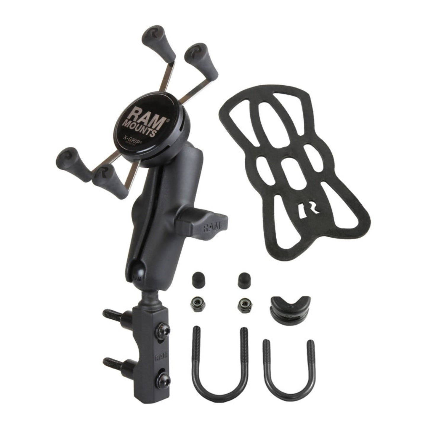 RAM X-Grip Phone Mount with Motorcycle Brake/Clutch Reservoir Base
