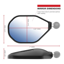 RAM L+R Tough-Mirror Kit with Standard Arms + M10 X 1.25 Bases