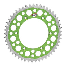 Renthal Sprocket Twinring Green 51T Bi-Metal Grooved Packaged