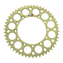 Renthal Sprocket Rear Hard Anodised 49T Alloy 7075 T6 Grooved