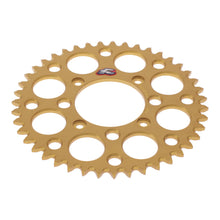 Renthal Sprocket Rear Gold 43T Alloy 7075 T6 Grooved
