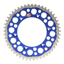 Renthal Sprocket Twinring Blue 49T Bi-Metal Grooved Packaged