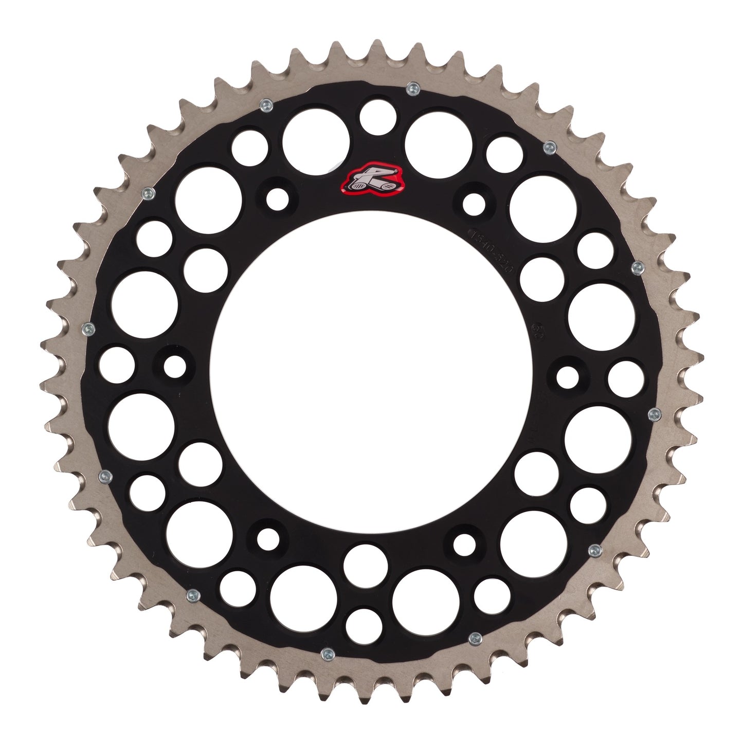 Renthal Sprocket Twinring Black 50T Bi-Metal Grooved