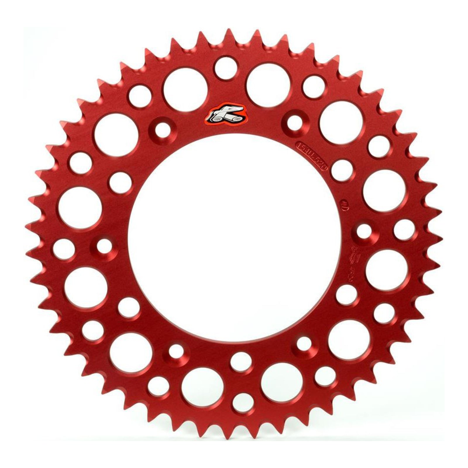 Renthal Sprocket Rear Red 47T Alloy 7075 T6 Grooved Honda