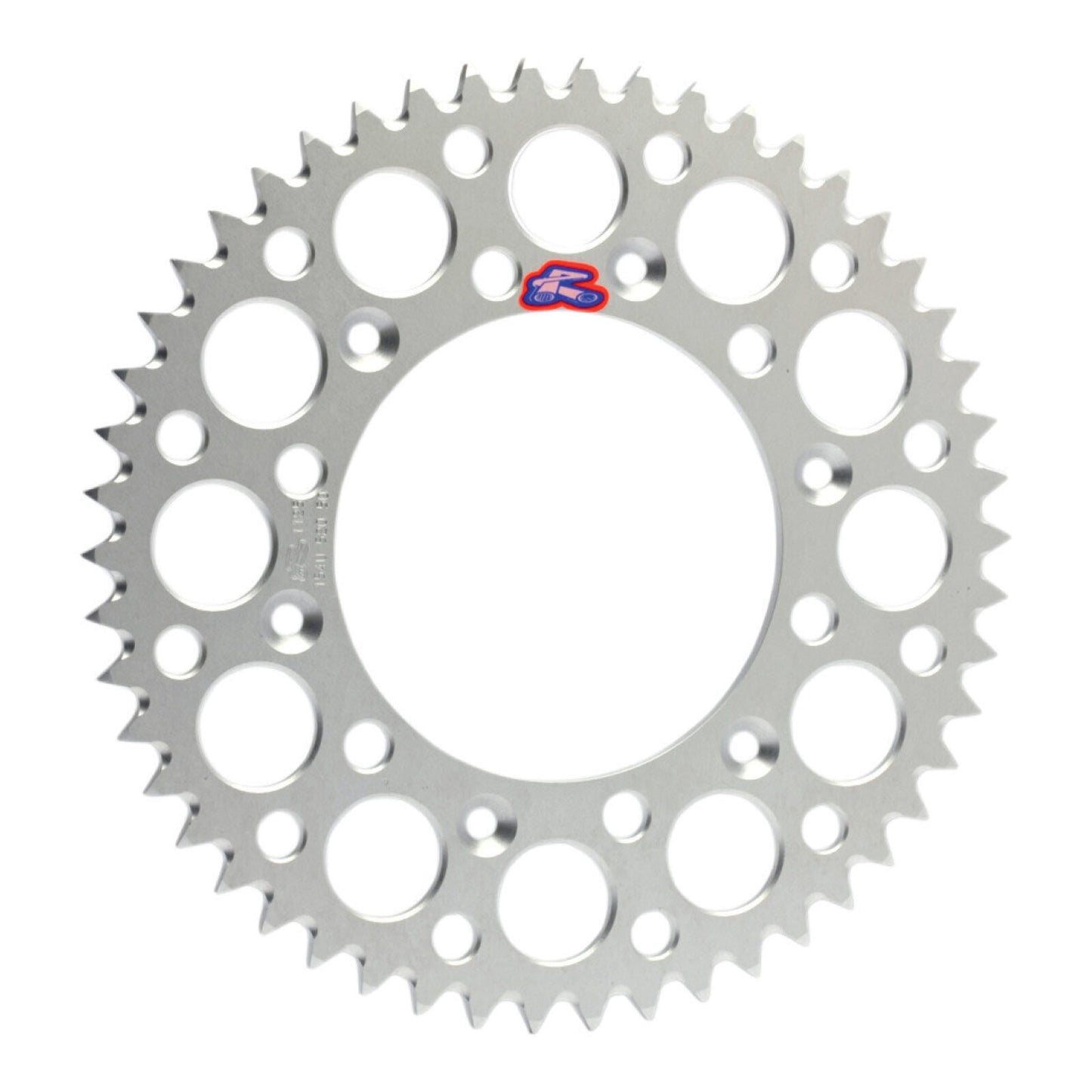 Renthal Sprocket Rear Silver 53T Alloy 7075 T6 Grooved Kawasaki