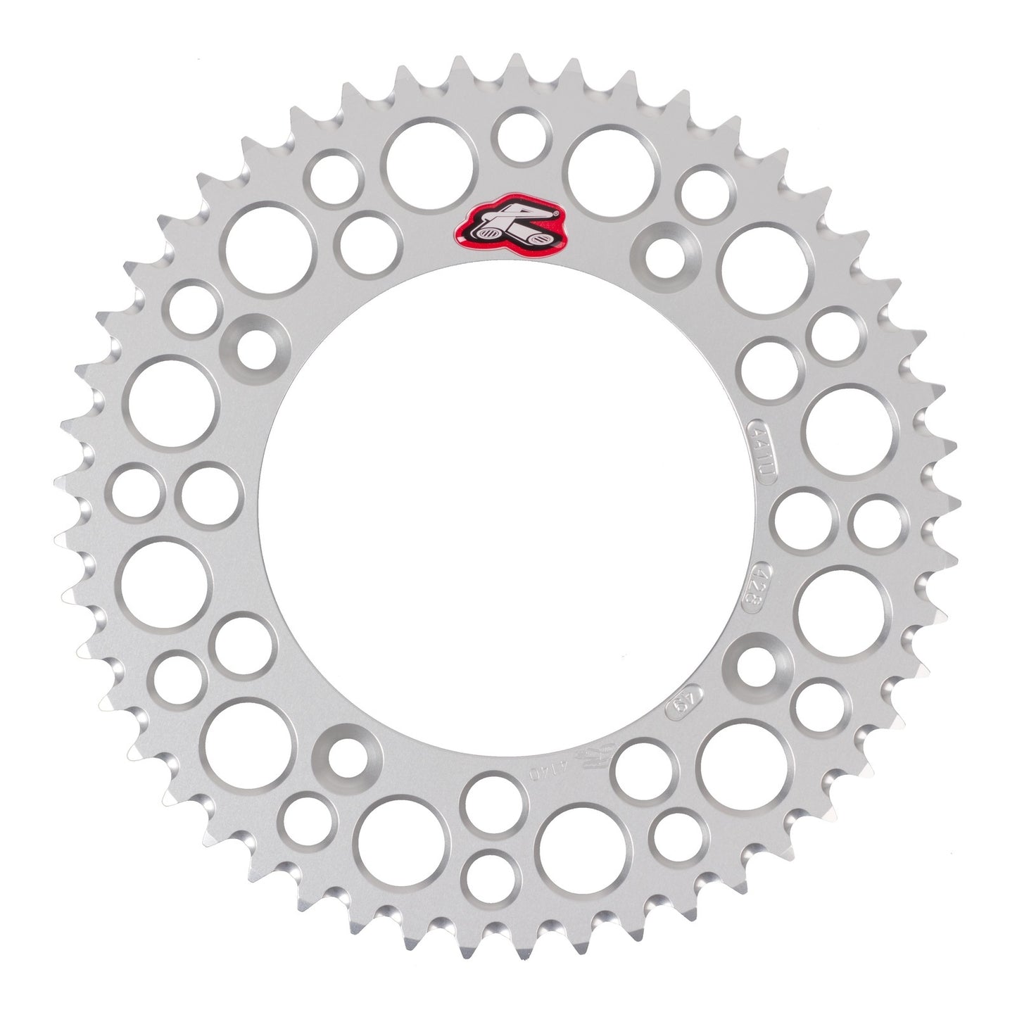 Renthal Sprocket Rear Silver 49T Alloy 7075 T6 Grooved