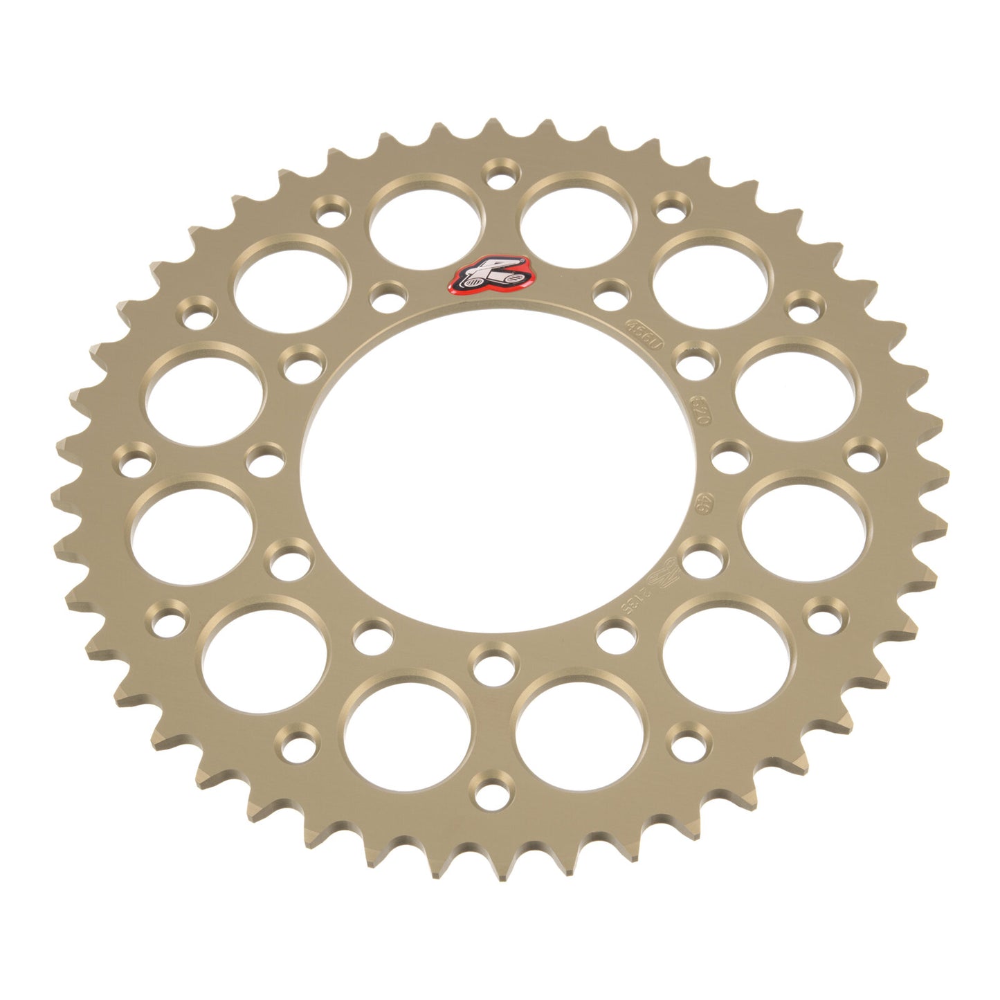 Renthal Rear Sprocket Hard Anodised Grooved 456 / 520