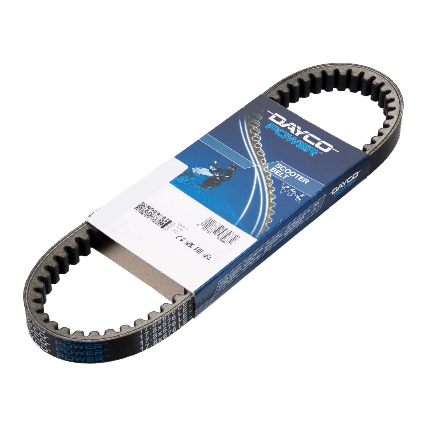 DAYCO SCOOTER CVT DRIVE BELT 16.5 x 747