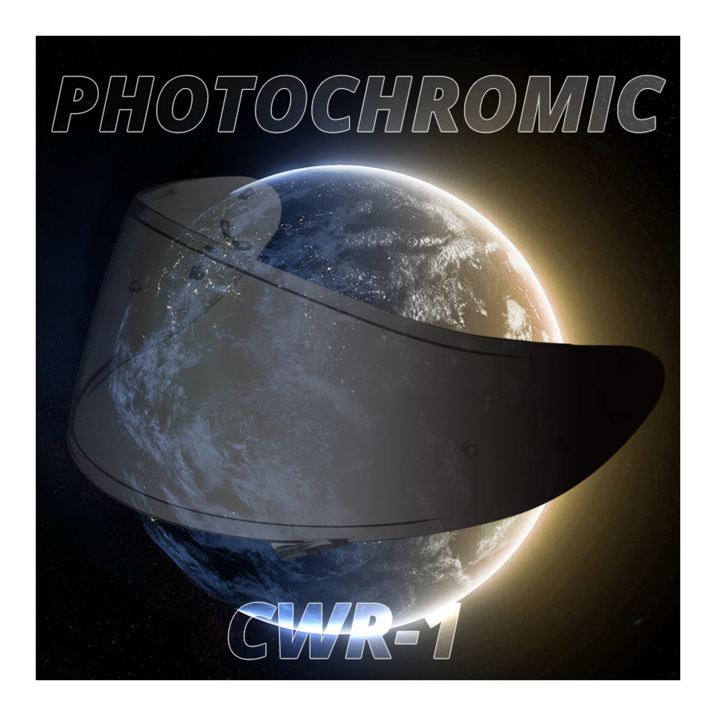 Shoei Visor NXR Ryd (X-Spirit 3 CWR-1) with Pin Transitional
