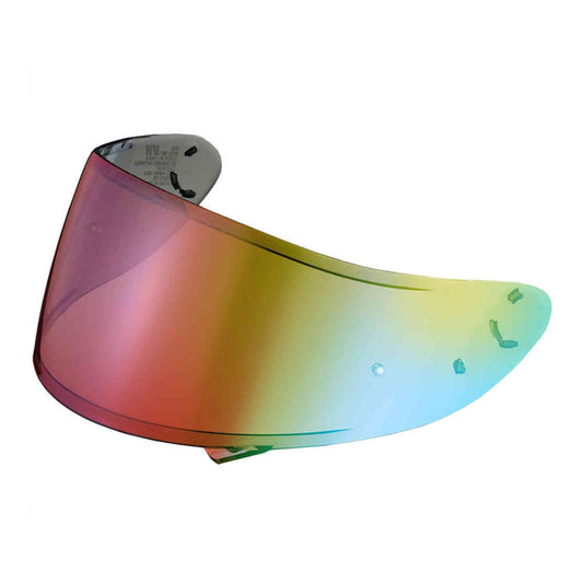 Shoei Visor NXR Ryd (X-Spirit 3 CWR-1) with Pin - Spectra Rainbow
