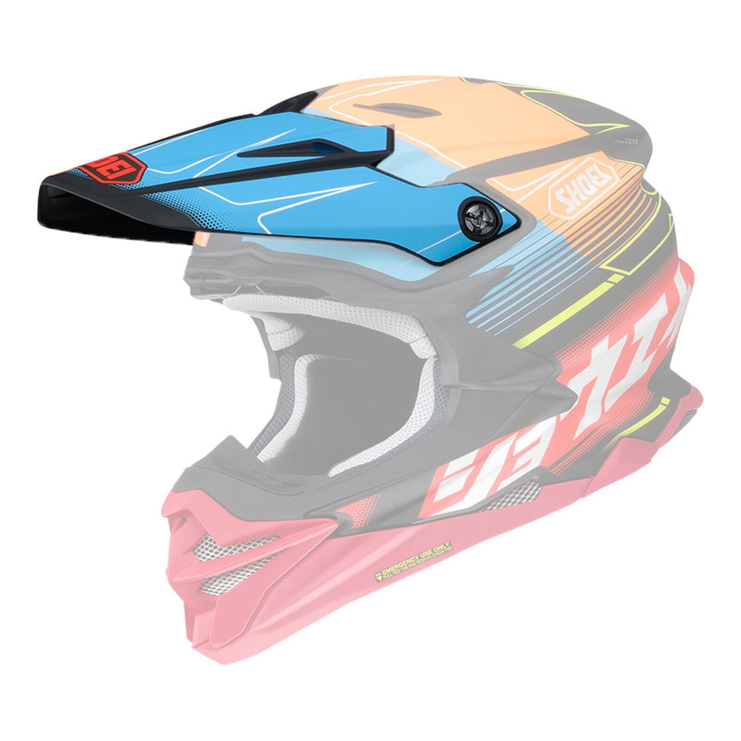 Shoei VFX-WR Peak Zinger TC10