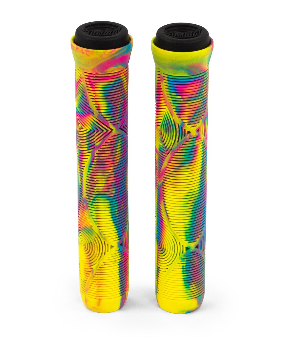 Slamm Team Swirl BMX Scooter Bar Grips Tropical