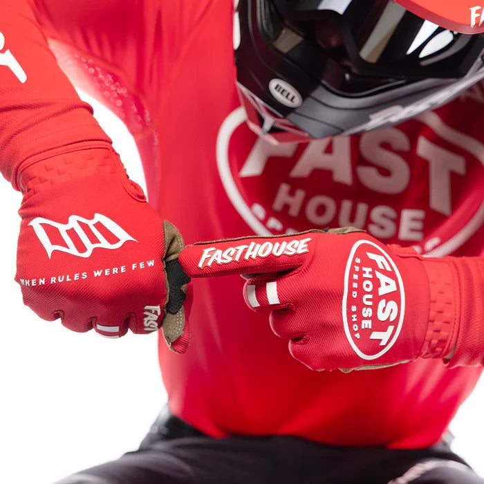 FastHouse Speed Style Ramble Glove - Red