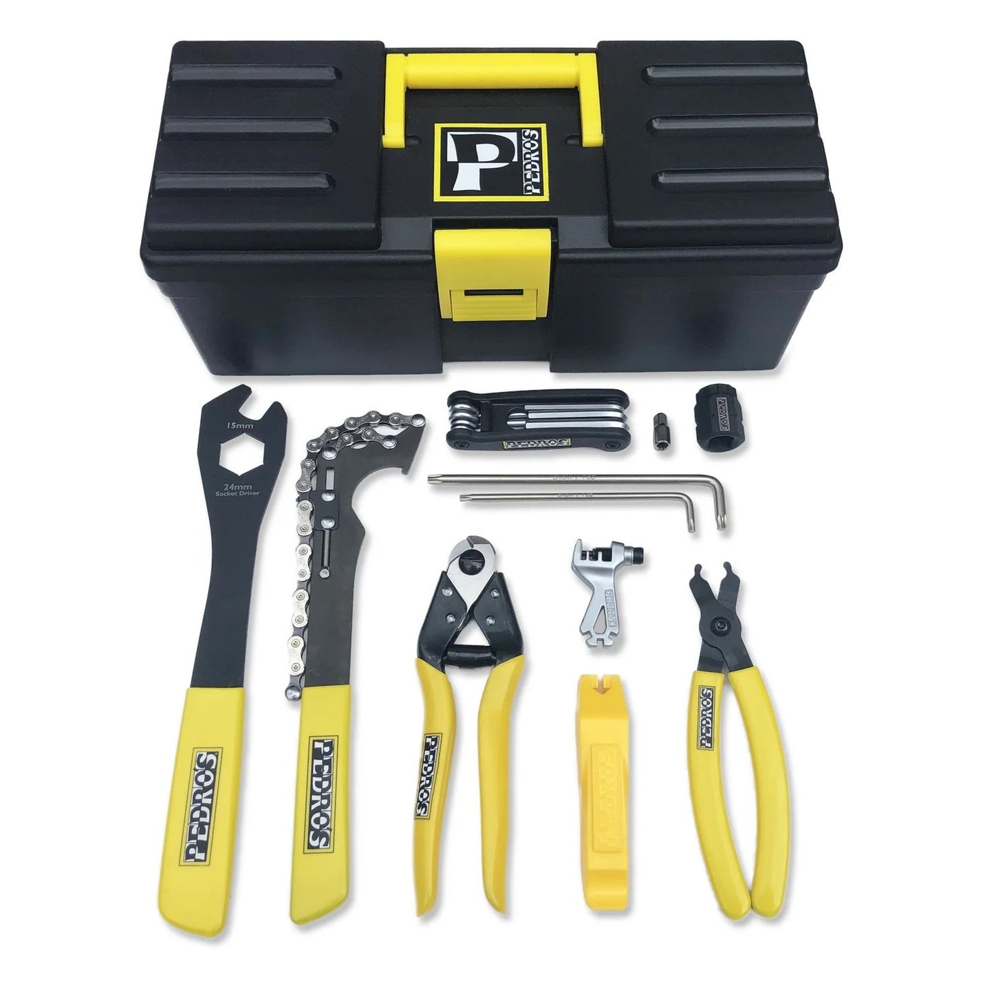 Pedro's Starter Bench Tool Kit - 11 Tools in a Tool Box