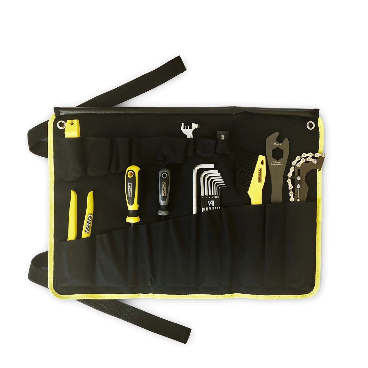 Pedro's Starter Tool Kit 1.1 - 19 Tools in Burrito Tool Wrap