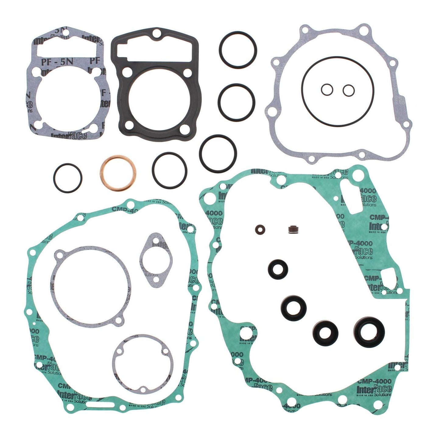 Vertex Complete Gasket Set with Oil Seals Honda