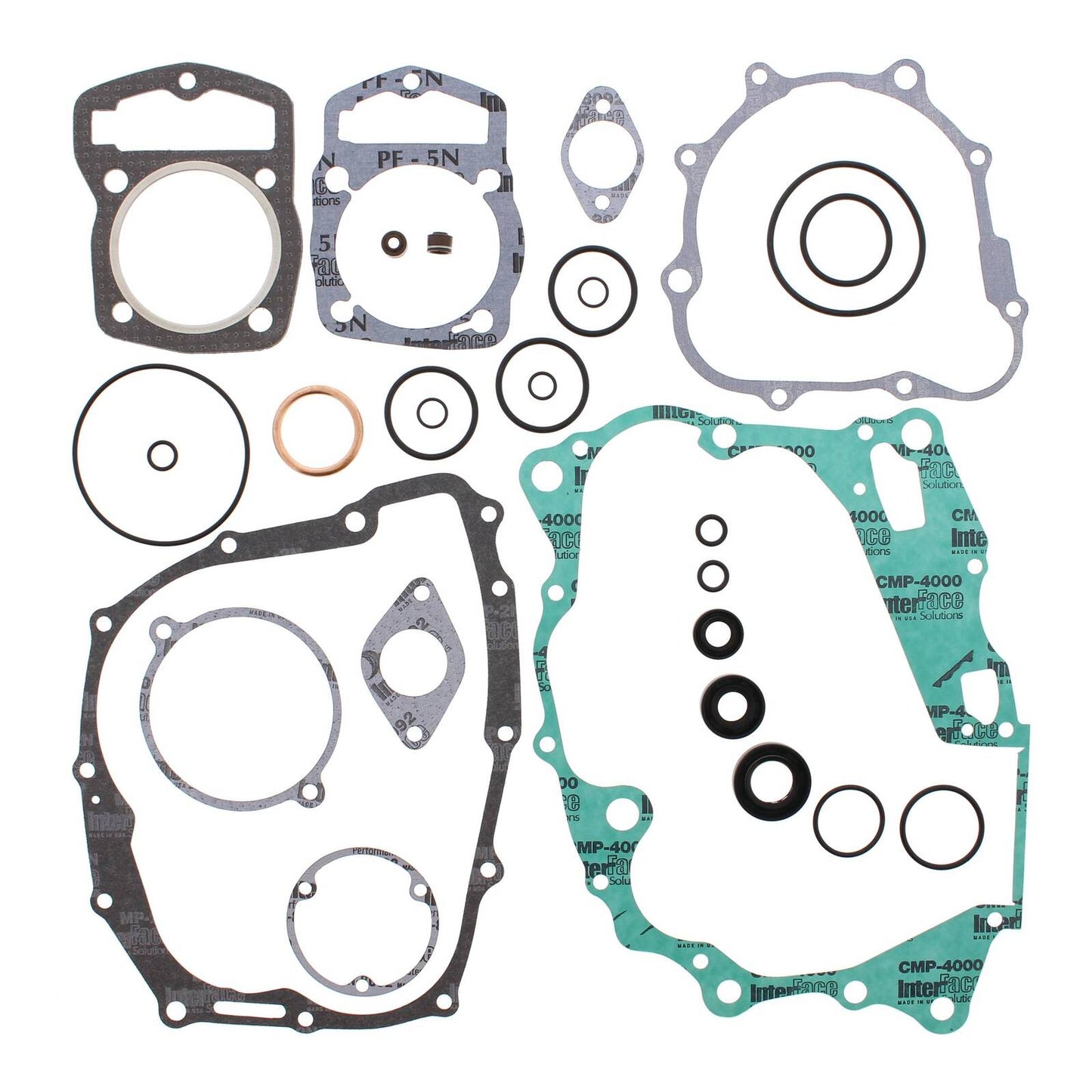Vertex Complete Gasket Set with Oil Seals Honda