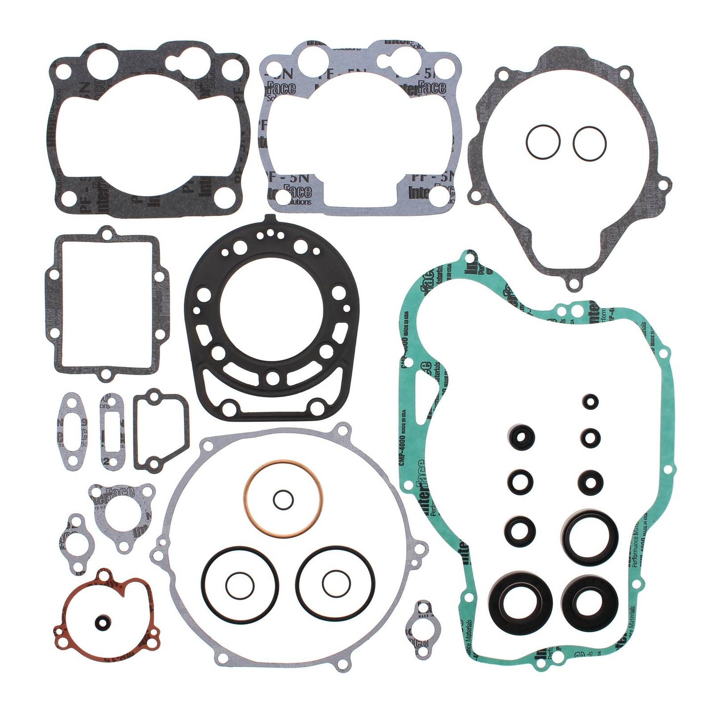 Vertex Complete Gasket Set with Oil Seals Kawasaki