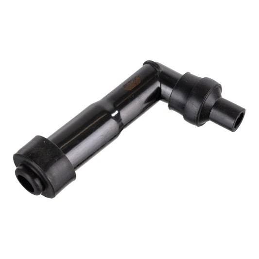 Whites Spark Plug Cap (Replaces XD05F) Long Right Angle - Black
