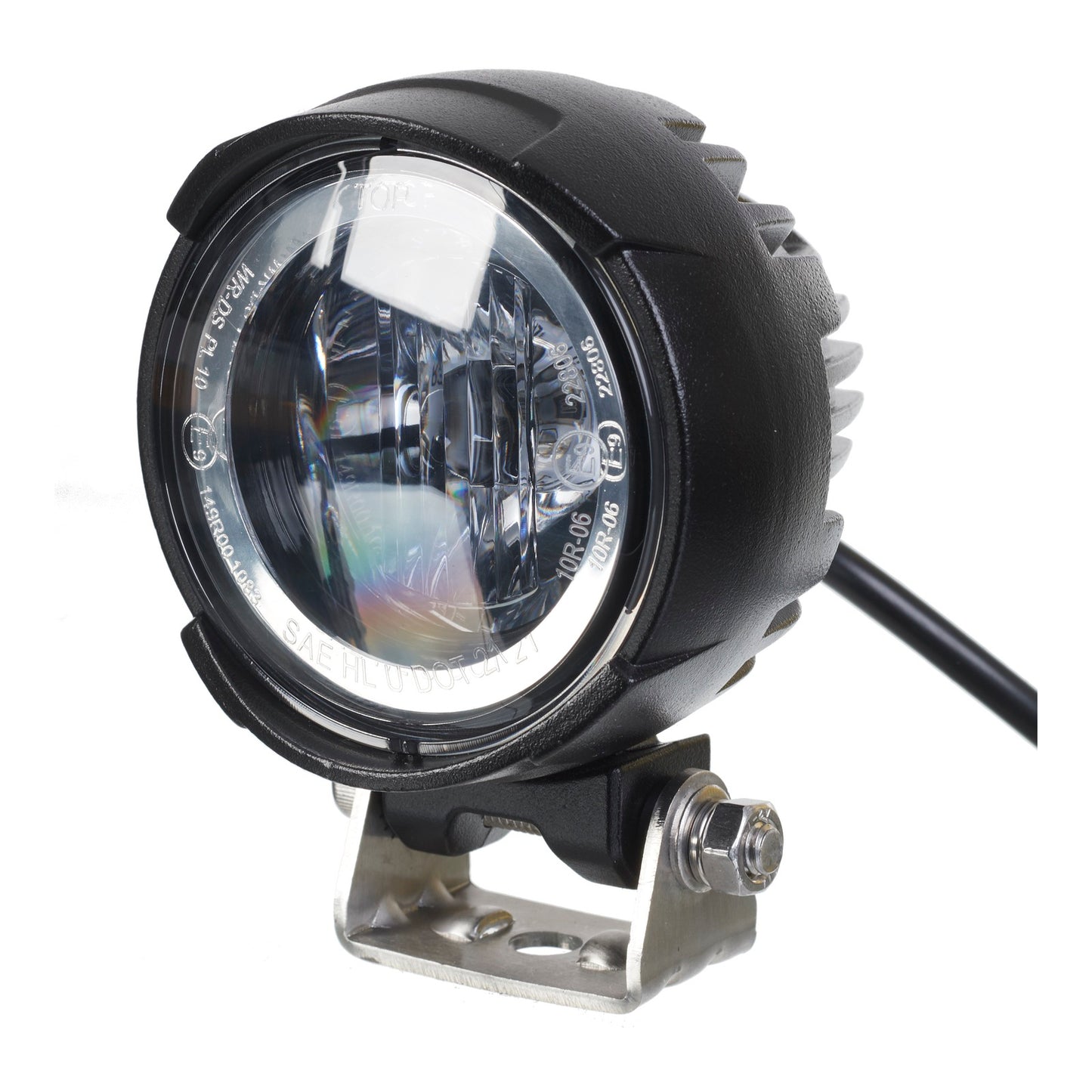 Whites Led Spot Light 60Mm Lens - Pair - Osram Led - W/Harness