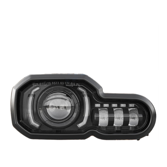 Whites LED Headlight BMW F650/700/800 Assorted Years, E-mark